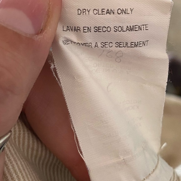 NWOT Bebe Cream Cotton 3 Button Blazer - Picture 3 of 6